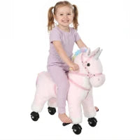 Licorne à Monter Jouet pour Filles 2-5 Ans, Licorne à Monter, Rose