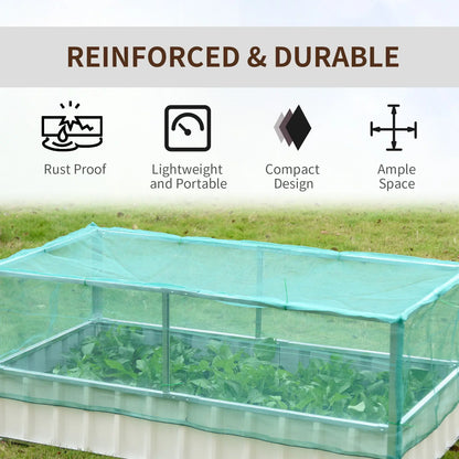 Raised Garden Bed, 5.7 x 3 x 2.3ft Steel Planter Box, Green Galvanized Planter Boxes at Gallery Canada