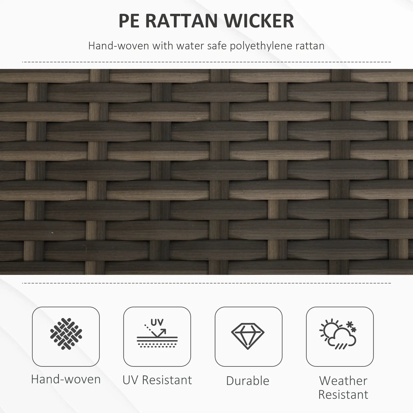 2-In-1 Outdoor PE Rattan Storage Bench, 29 Gallon, Cream Patio Storage Boxes at Gallery Canada