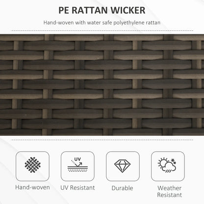 2-In-1 Outdoor PE Rattan Storage Bench, 29 Gallon, Cream Patio Storage Boxes at Gallery Canada