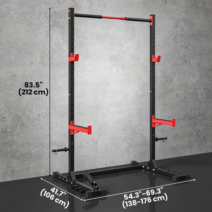 Power Cage Squat Rack, 1100 lb Capacity, Adjustable Power Towers at Gallery Canada