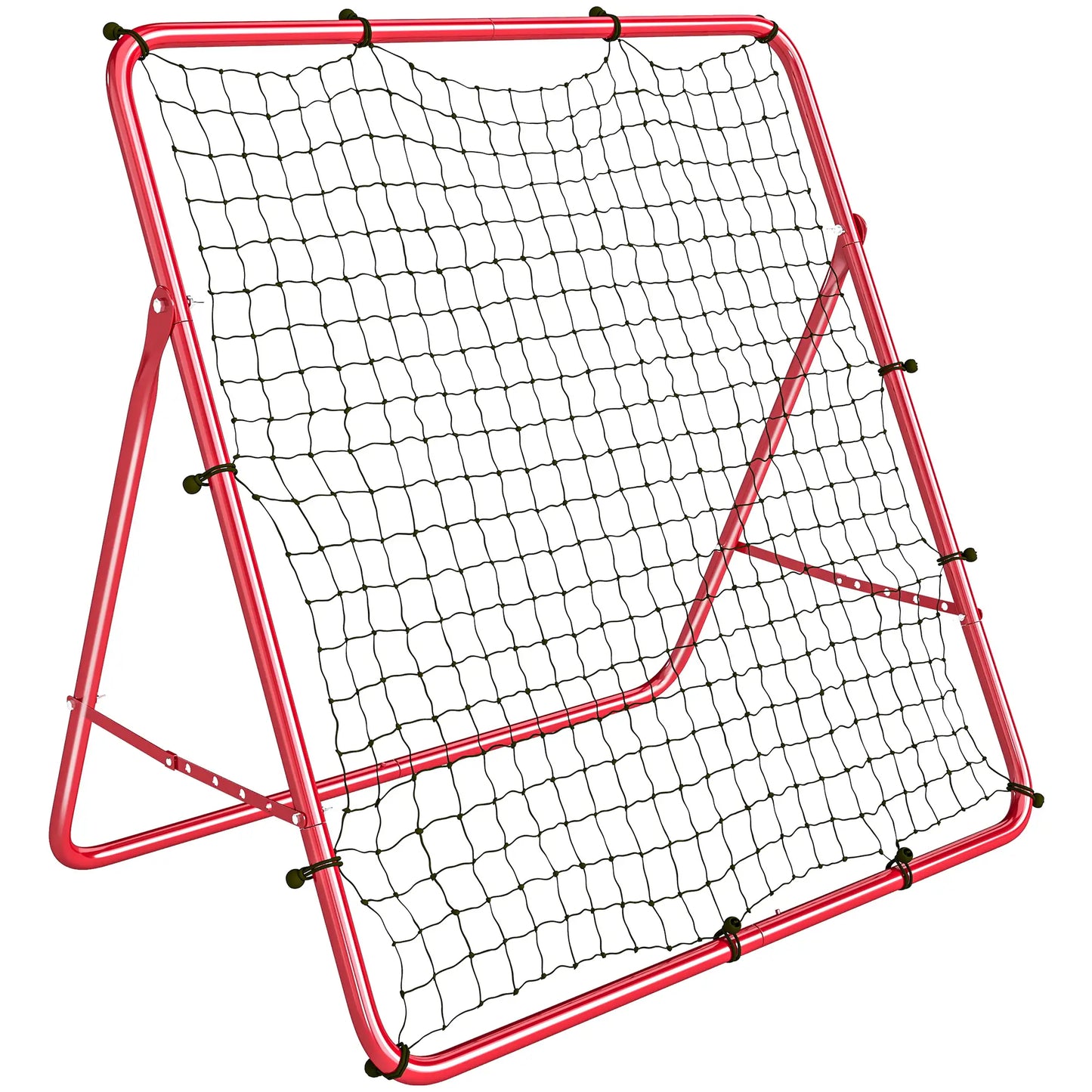 5 Angles Adjustable Soccer Rebounder Net, Multi-Sport Training, Red Soccer at Gallery Canada