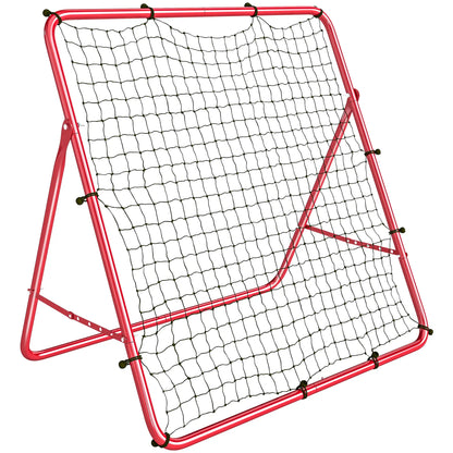 5 Angles Adjustable Soccer Rebounder Net, Multi-Sport Training, Red Soccer at Gallery Canada