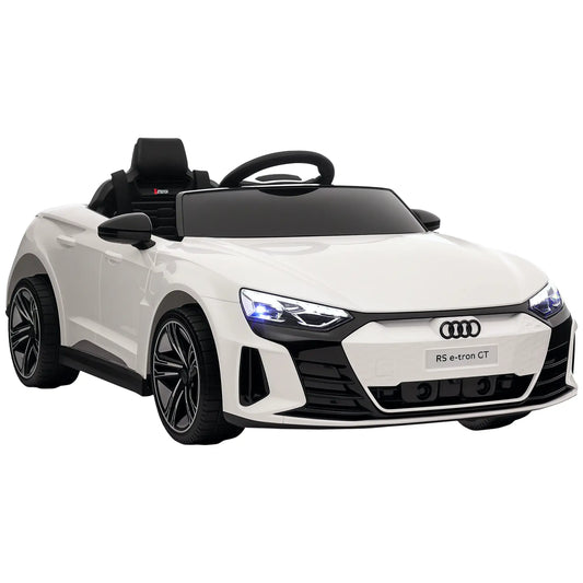Remote Control Ride On Car, 12V Electric Toy for Kids, White Electric Toy Cars White, Black at Gallery Canada
