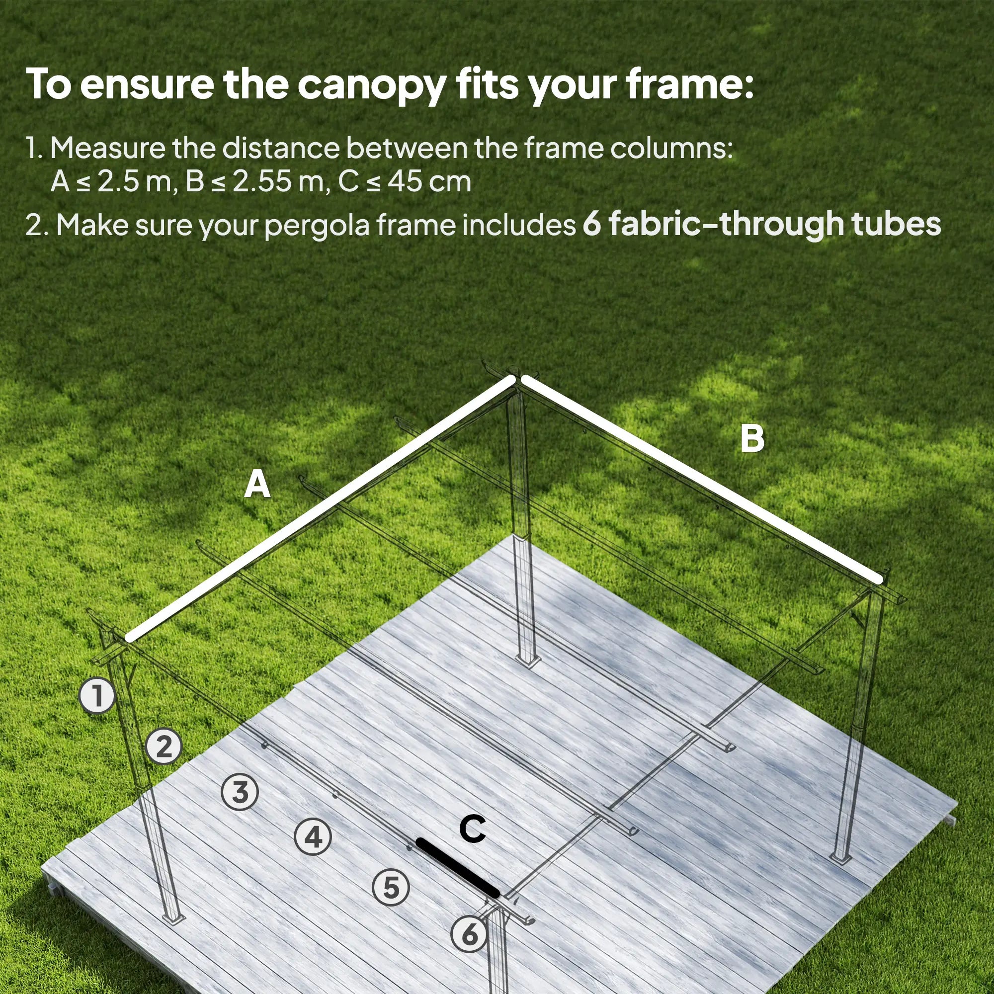 Retractable Pergola Canopy, 10' x 10', Cream White Gazebo Canopy Replacement at Gallery Canada