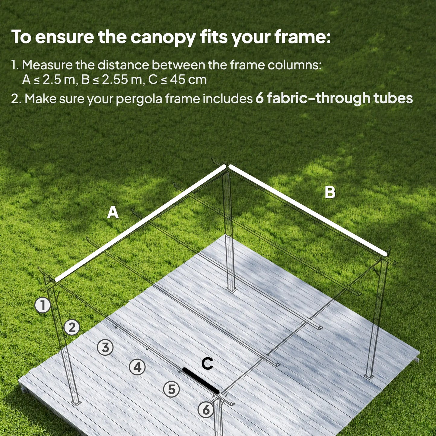 Retractable Pergola Canopy, 10' x 10', Cream White Gazebo Canopy Replacement at Gallery Canada