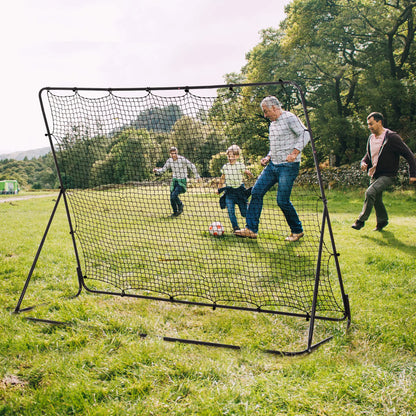 8' x 6' Soccer Rebounder Net, 5 Adjustable Angles, Training Practice Football at Gallery Canada
