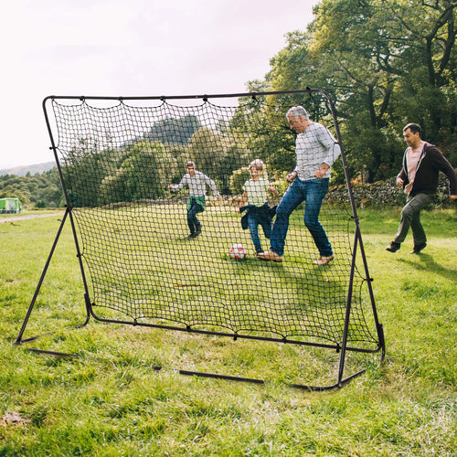 8' x 6' Soccer Rebounder Net, 5 Adjustable Angles, Training Practice
