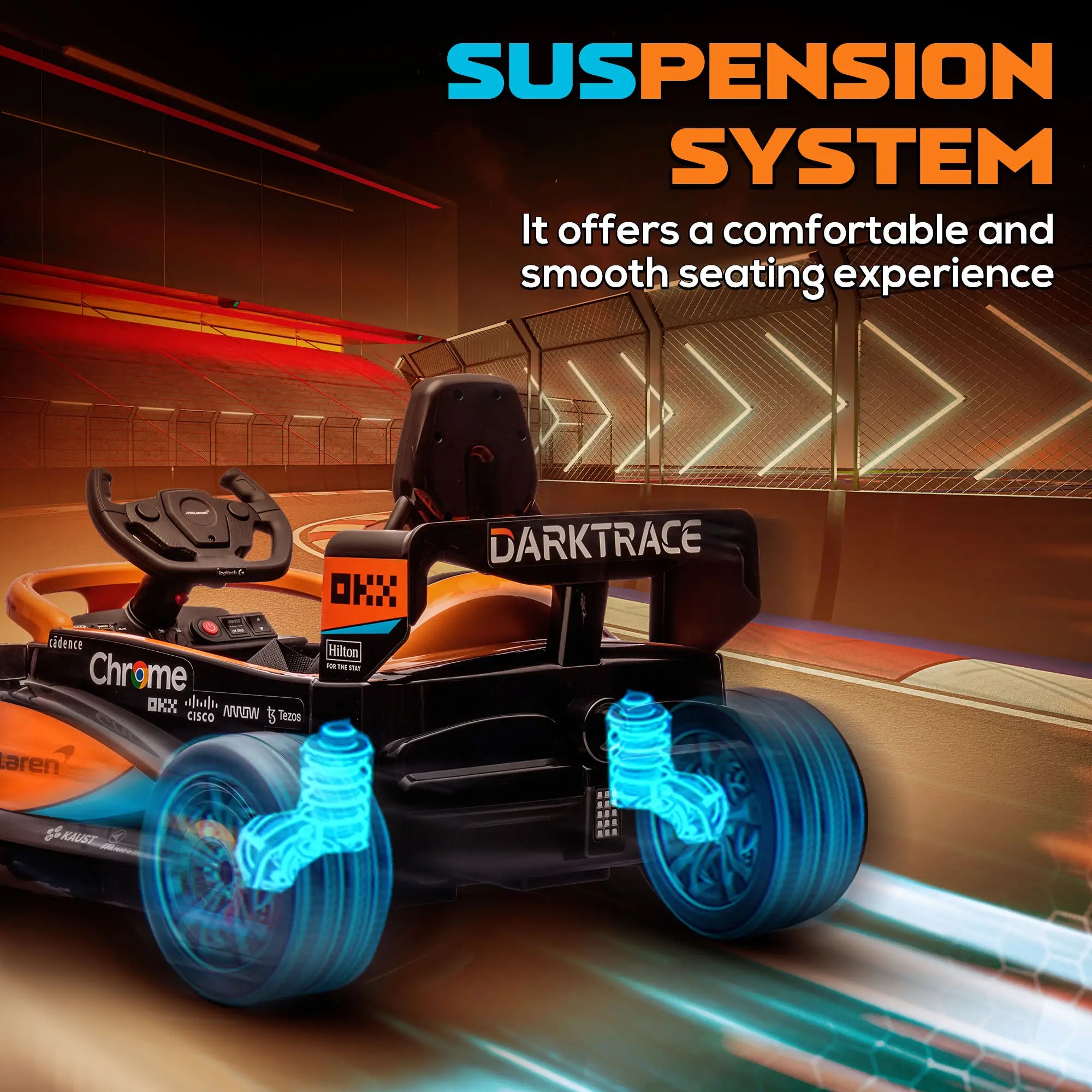 12V Electric Car For Kids, Suspension, Music, MP3, Remote Control, Orange Electric Toy Cars at Gallery Canada