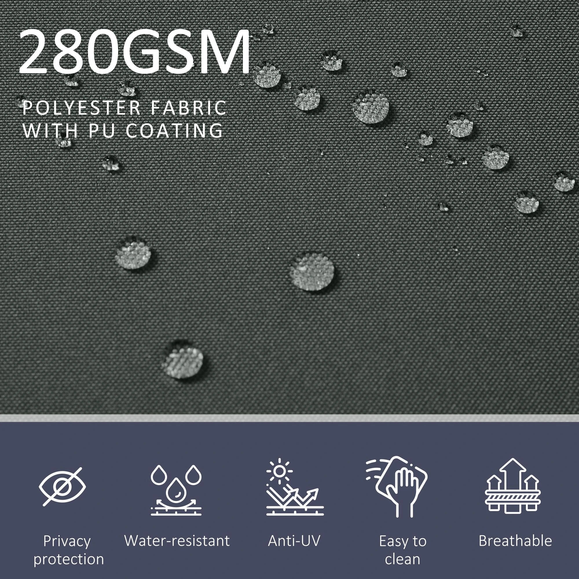 Double Retractable Side Awning, 236