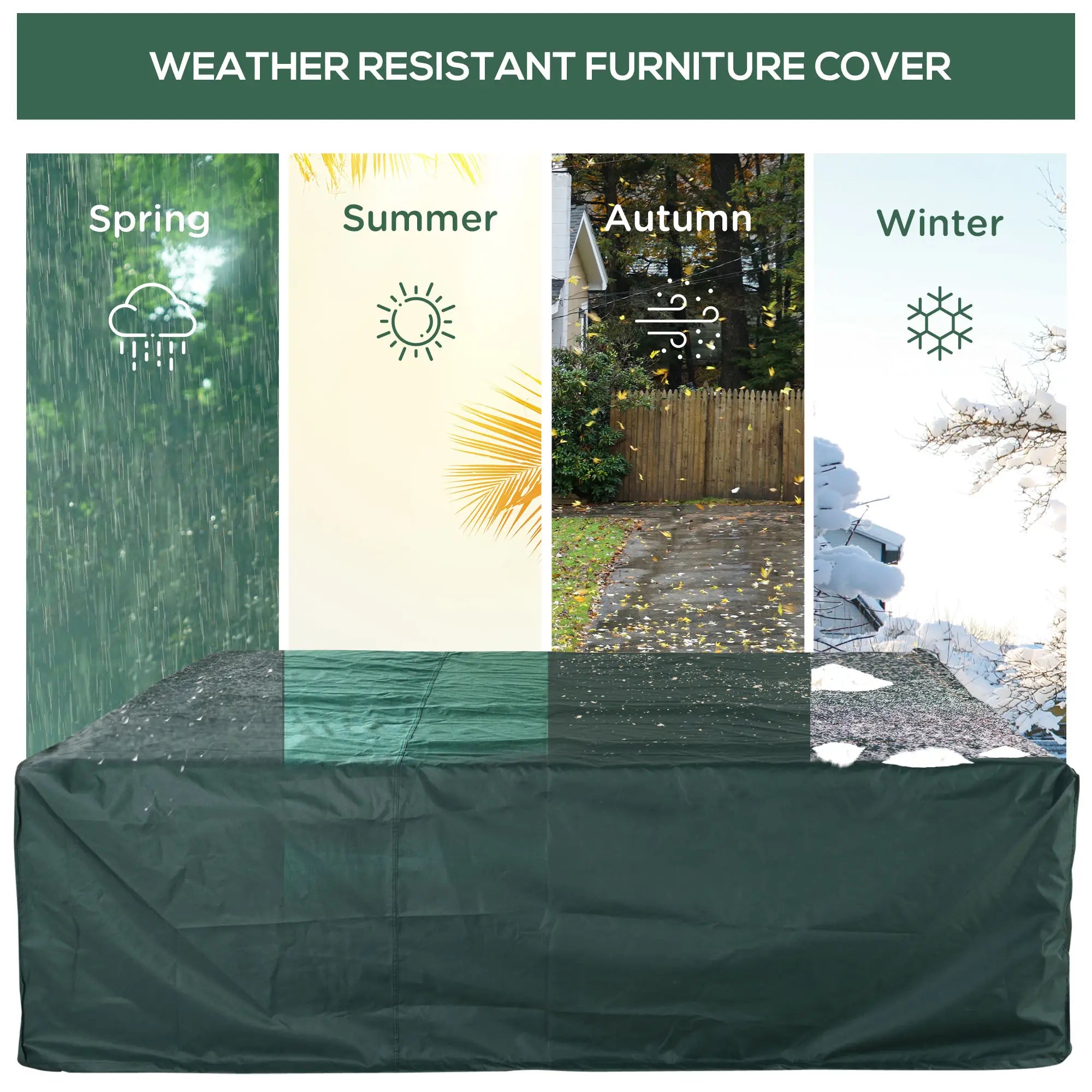 Large Patio Garden Furniture Cover, 90.6