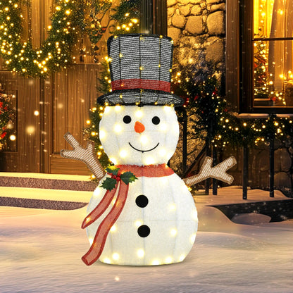Lighted Snowman Yard Decoration, Indoor Outdoor, White Christmas Decorations at Gallery Canada