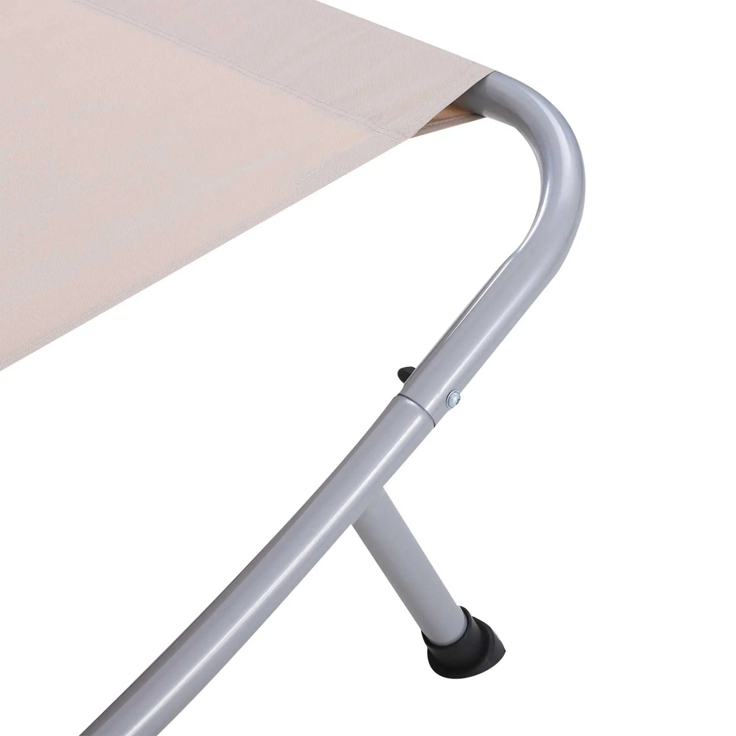 79" Outdoor Lounge Chair with Canopy, Double Chaise Lounger, Sand Lounger Chairs at Gallery Canada