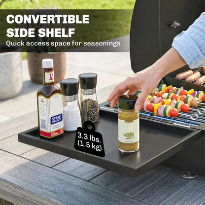3 Burner Portable Propane Gas Grill Griddle, 28,500 BTU, Black Propane Gas Grills at Gallery Canada