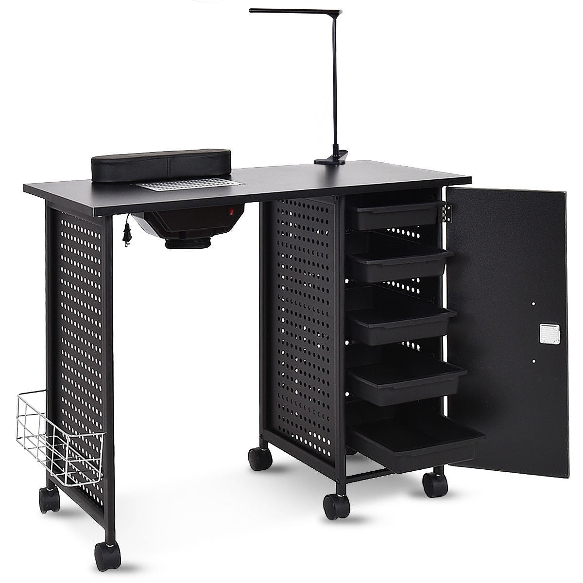 Deluxe Salon Steel Frame Manicure Table Spa & Salon at Gallery Canada