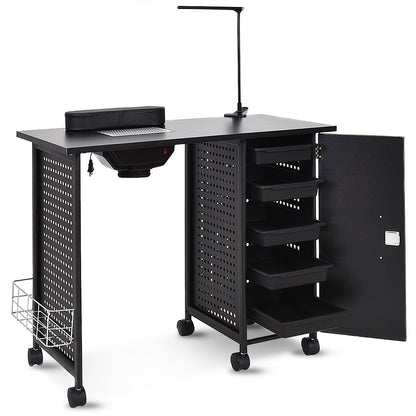 Deluxe Salon Steel Frame Manicure Table Spa & Salon at Gallery Canada