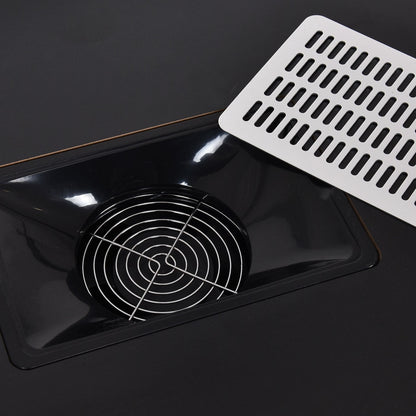 Deluxe Salon Steel Frame Manicure Table Spa & Salon at Gallery Canada