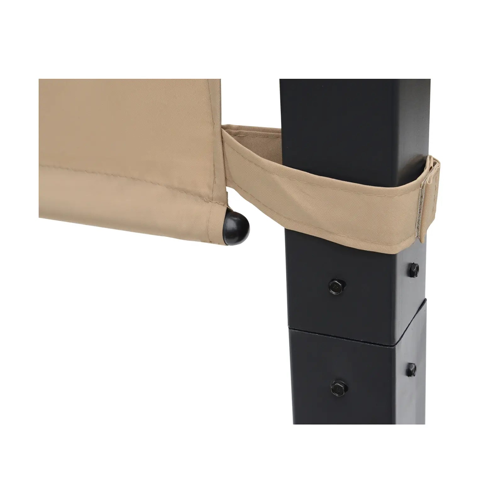 10' x 8' Outdoor Pergola, Adjustable Canopy, Sun Shade, Khaki Pergolas at Gallery Canada