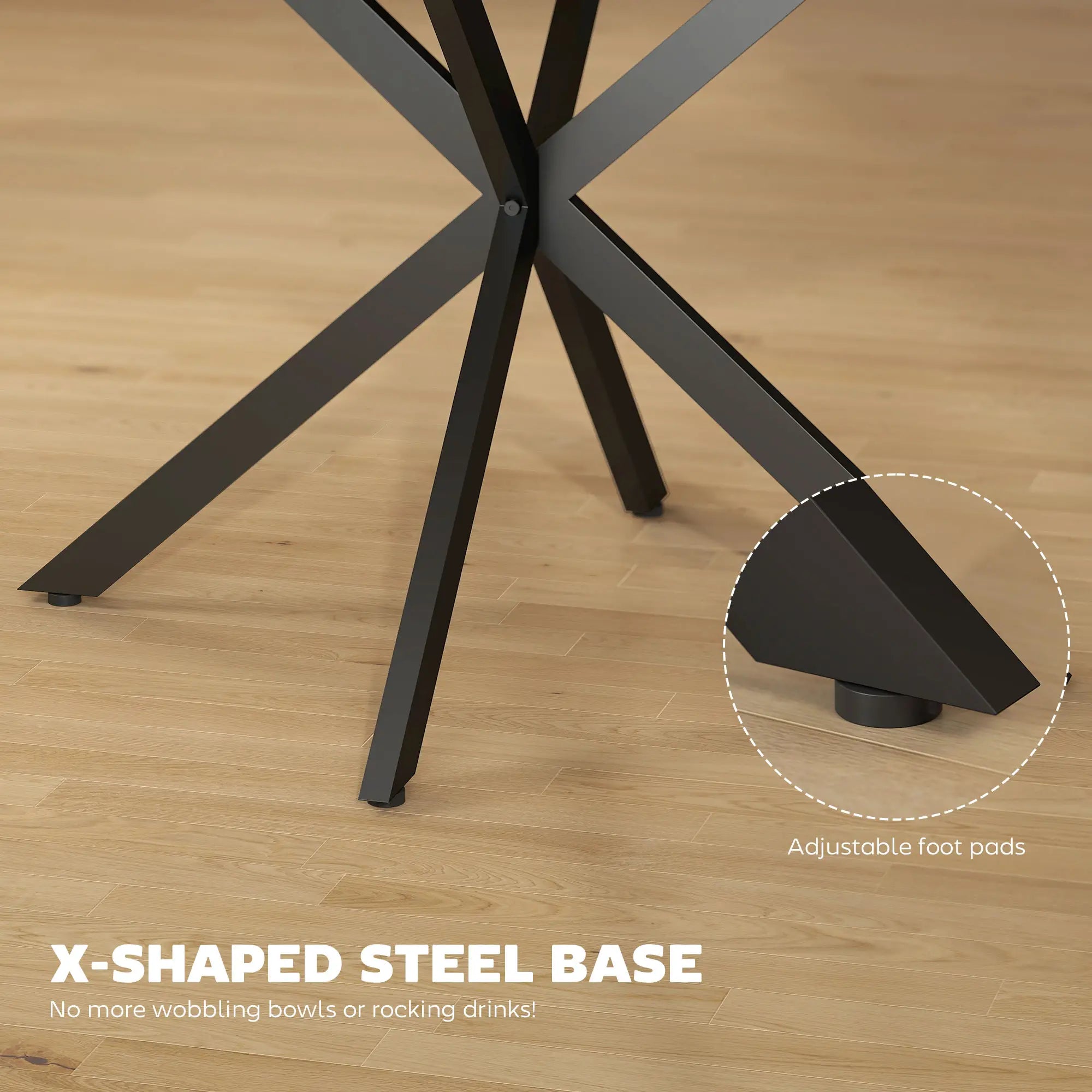 Extendable Dining Table, 39.5