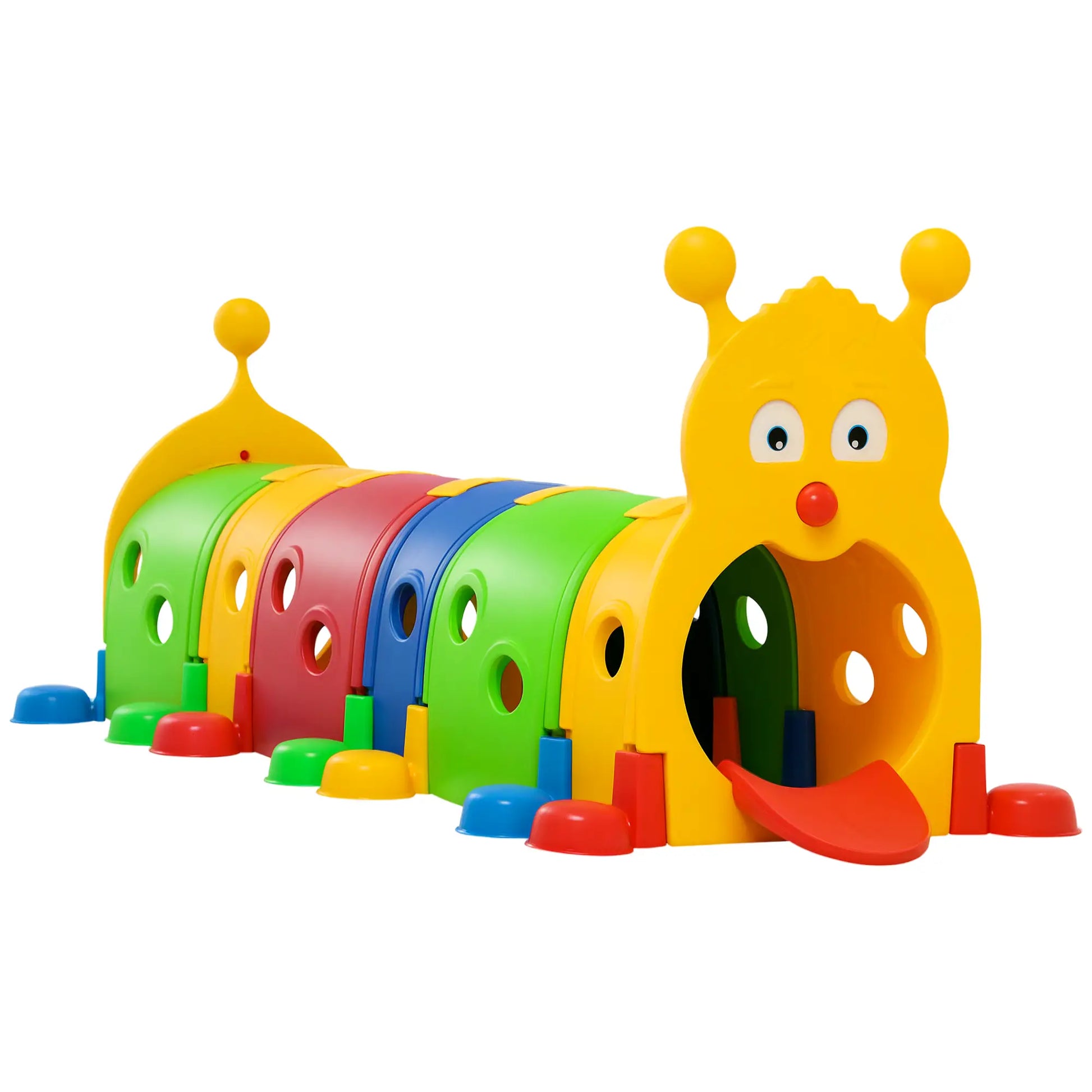 Caterpillar Tunnel for Kids, 3-6 Years, Multicoloured Children's Play Tunnels at Gallery Canada