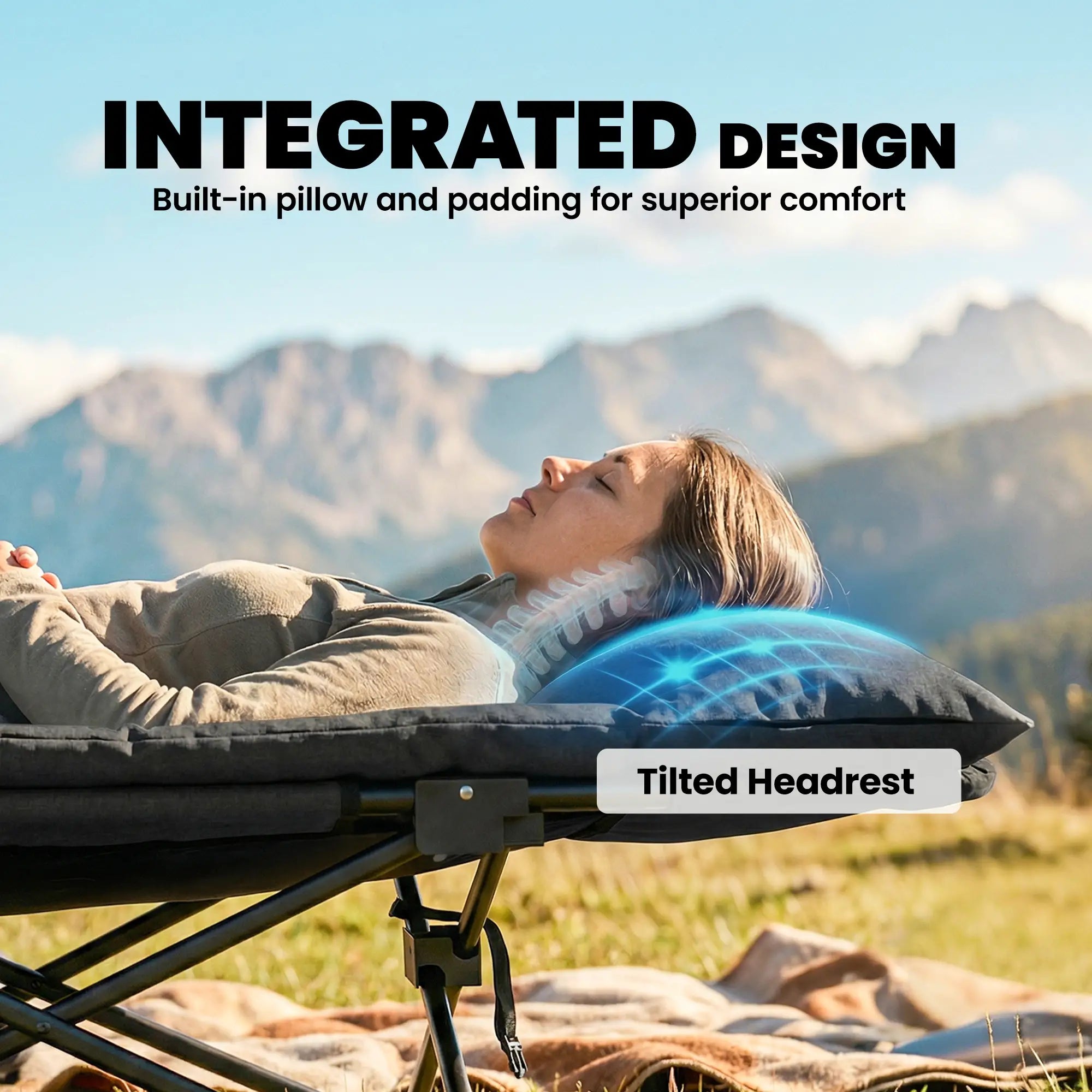 Camping Cot For Adults, 31.5