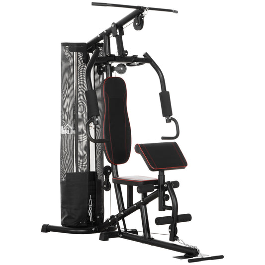Home Gym, Multifunction Gym Equipment with 100Lbs Weight Stack for Back, Chest, Arm, Leg and Full Body Workout - Gallery Canada