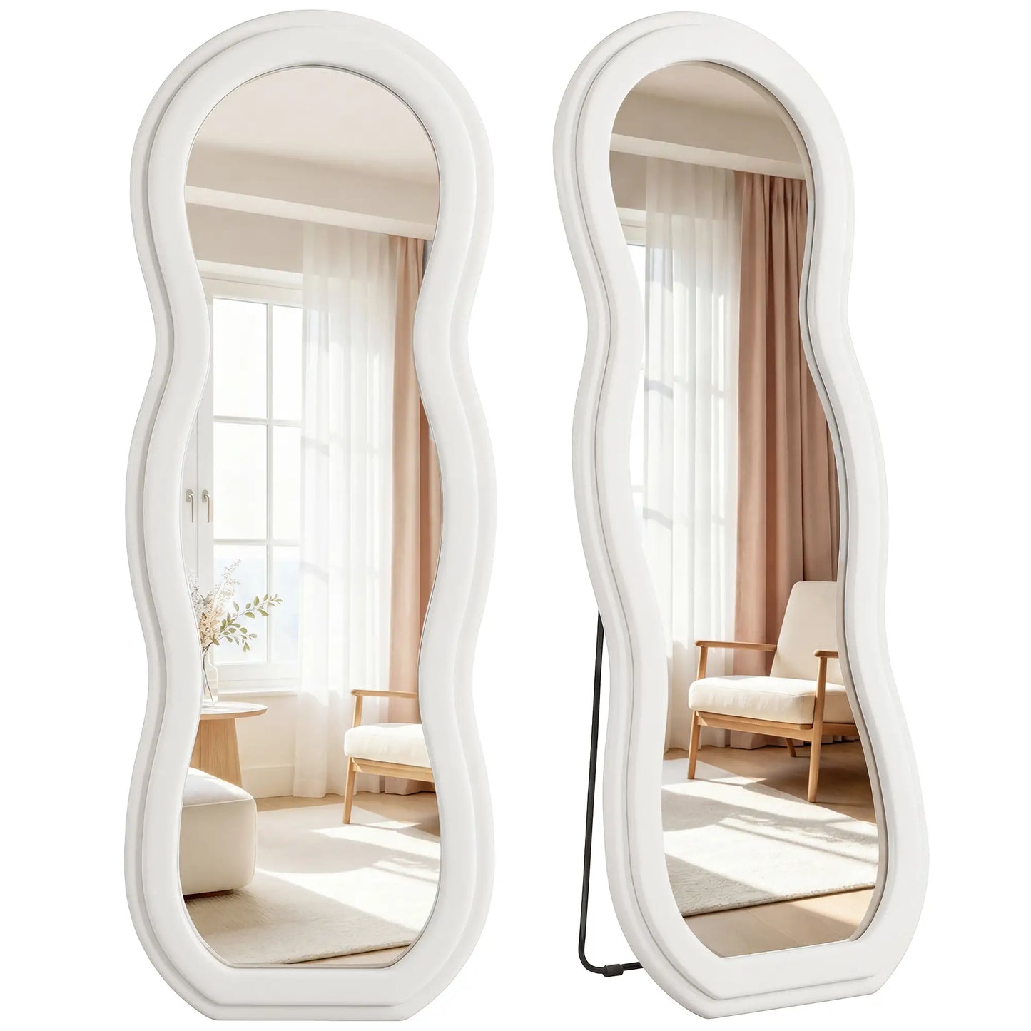 64" X 24" Full Length Mirror, Arched Velvet Frame Full Length Mirrors at Gallery Canada