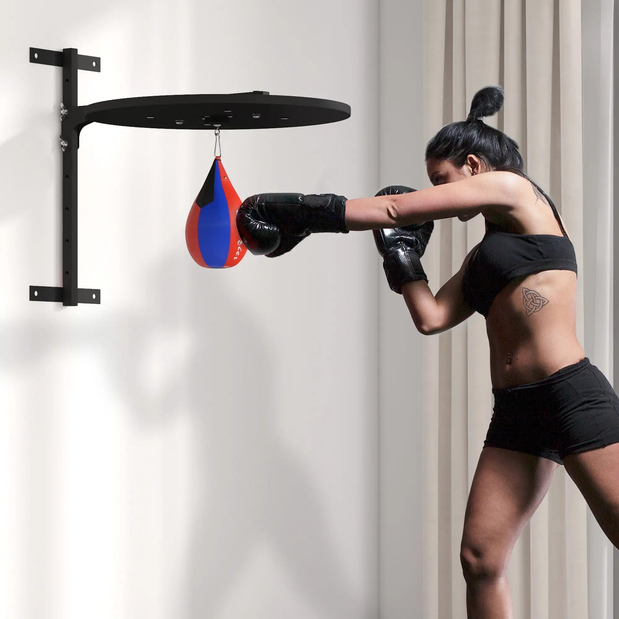 Wall Mounted Speed Bag Platform, Adjustable Punching Bag Kit More-Strength Training Equipment at Gallery Canada