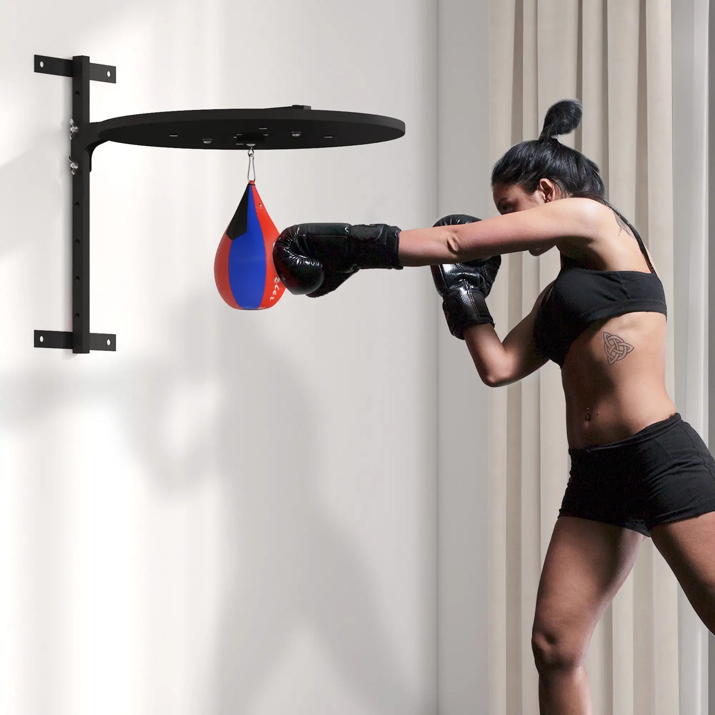 Wall Mounted Speed Bag Platform, Adjustable Punching Bag Kit More-Strength Training Equipment at Gallery Canada