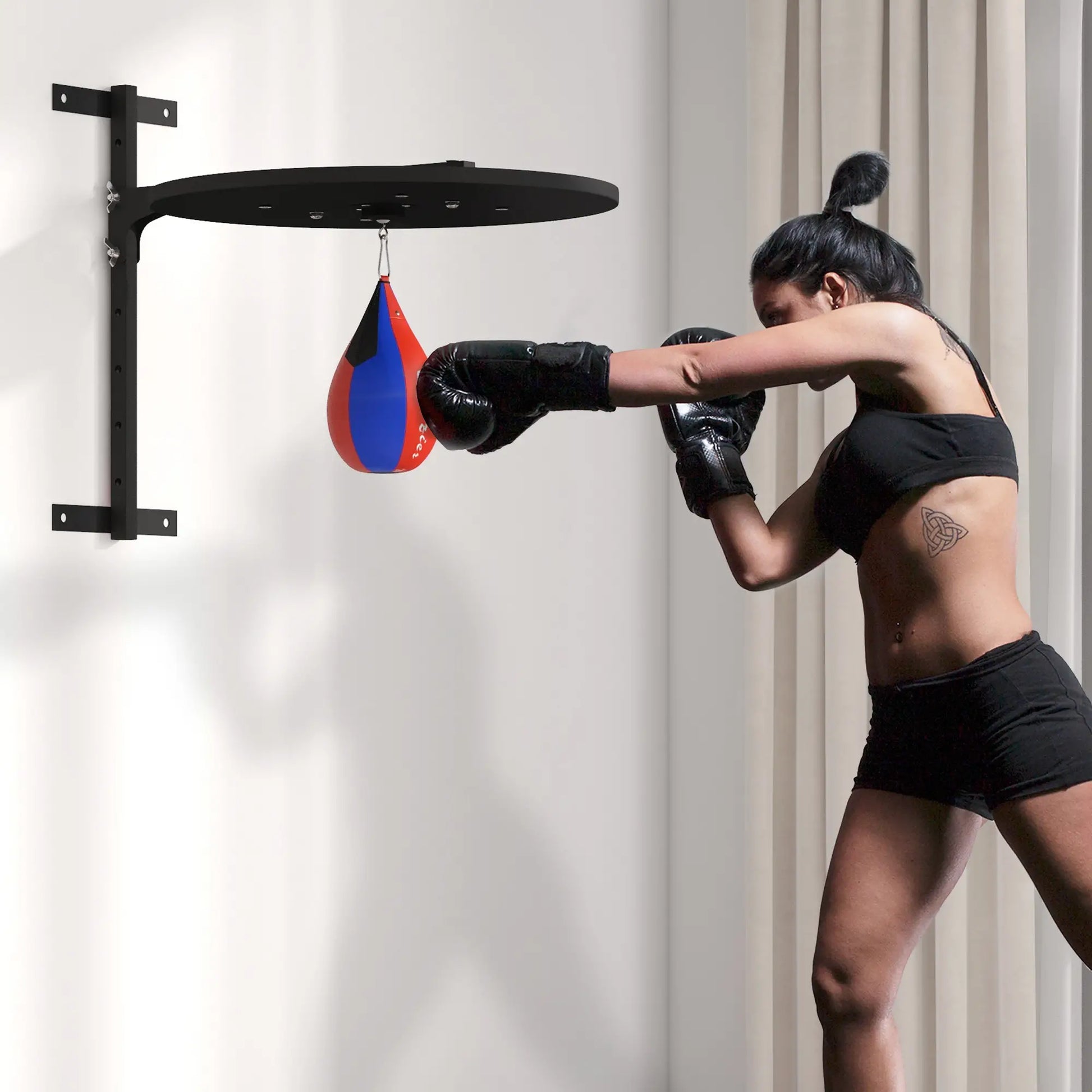 Wall Mounted Speed Bag Platform, Adjustable Punching Bag Kit More-Strength Training Equipment at Gallery Canada