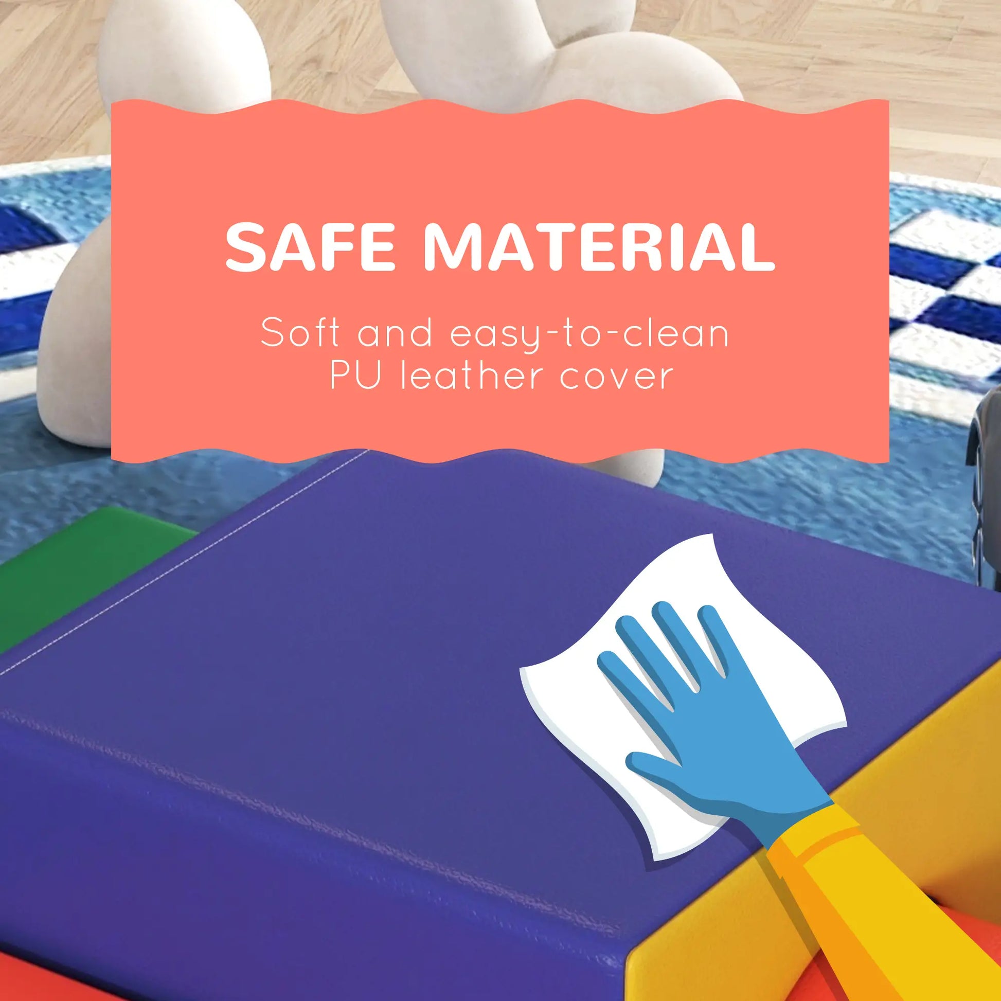 4 Piece Foam Play Set, Toddlers and Kids, Classic Color Baby Gym & Playmats at Gallery Canada