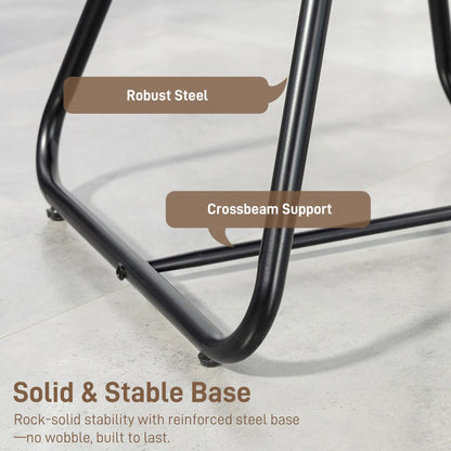 Waiting Room Chair, Desk Chair No Wheels, Mesh Back, Lumbar Support, Metal Base Task Chairs at Gallery Canada