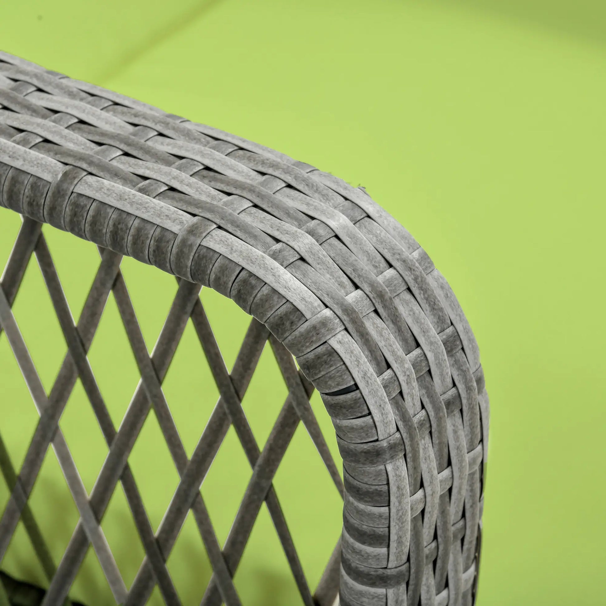 2-Piece Wicker Patio Lounge Set with Cushions, Reclining Chaise Chair, Glass Top Coffee Table, Green Chaise Loungers at Gallery Canada