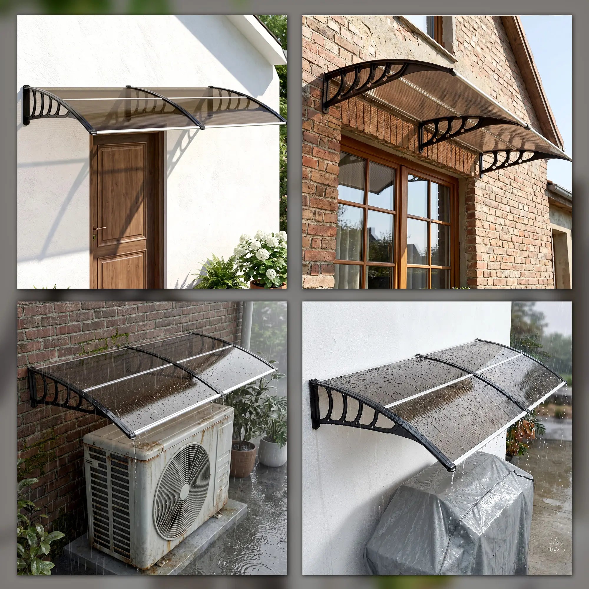 Polycarbonate Window Awning, 40
