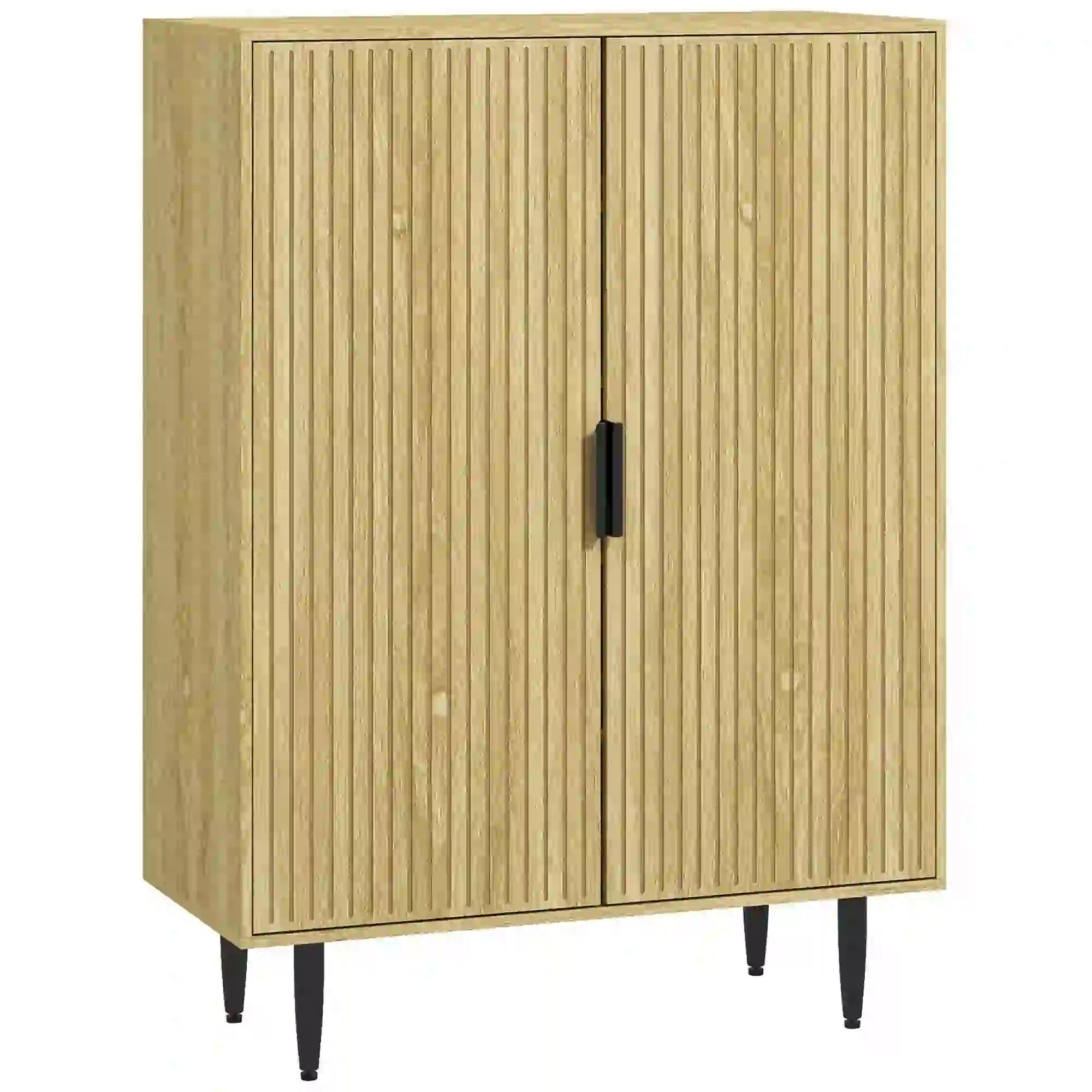 5-Tier Shoe Cabinet, Adjustable Shelves, 15 Pair Storage, Oak Shoe Storage Cabinets & Racks at Gallery Canada