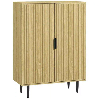 5-Tier Shoe Cabinet, Adjustable Shelves, 15 Pair Storage, Oak Shoe Storage Cabinets & Racks at Gallery Canada