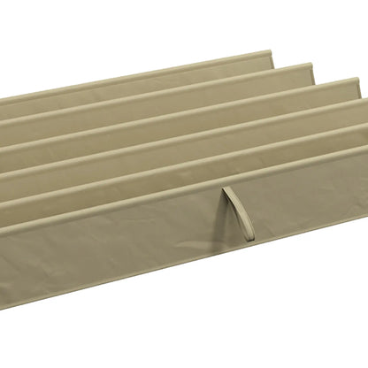 Retractable Pergola Canopy Replacement, 8.2'x8.4', Tan Gazebo Canopy Replacement at Gallery Canada