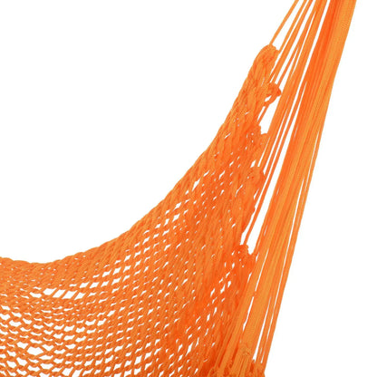 Portable Hammock Chair, Hanging Swing for Outdoor, Garden, Camping, Orange Hammock Swings at Gallery Canada