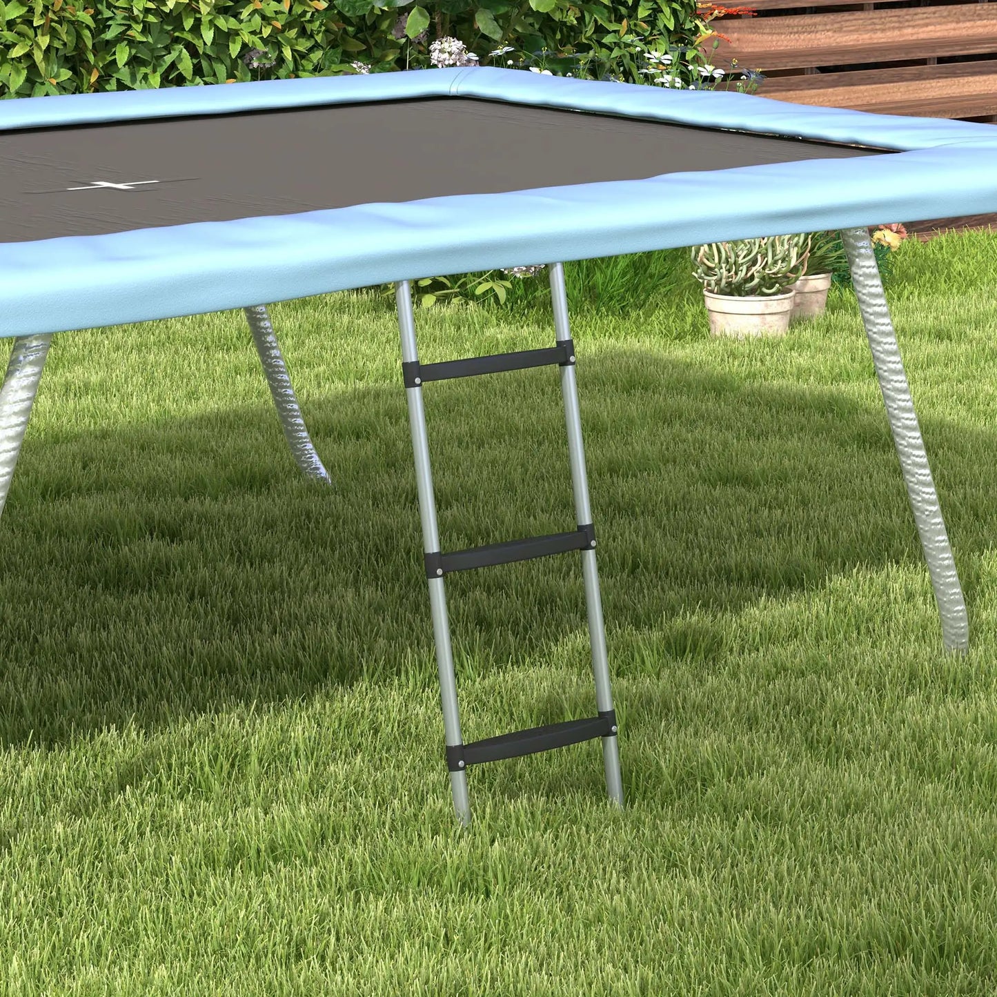 Steel Trampoline Ladder, 2/3 Steps, 38 Inch Length Trampolines at Gallery Canada