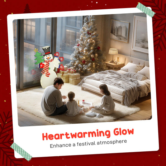 4FT Lighted Snowman, 148 LEDs, IP44 Waterproof, Outdoor Yard Decor Christmas Decorations Mixed Colour at Gallery Canada