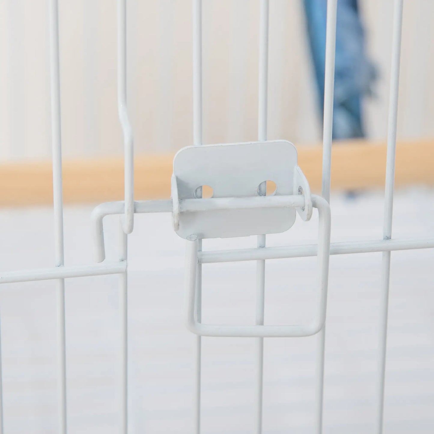 53.9'' Large Rolling Bird Cage with Stand, Shelf, Perch, White Bird Cages at Gallery Canada