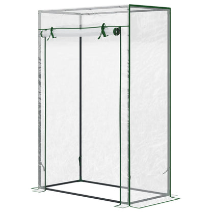 40"L x 20"W x 59"H Walk-In Greenhouse, Steel Frame, Roll-Up Door, Clear Walk In Greenhouses at Gallery Canada