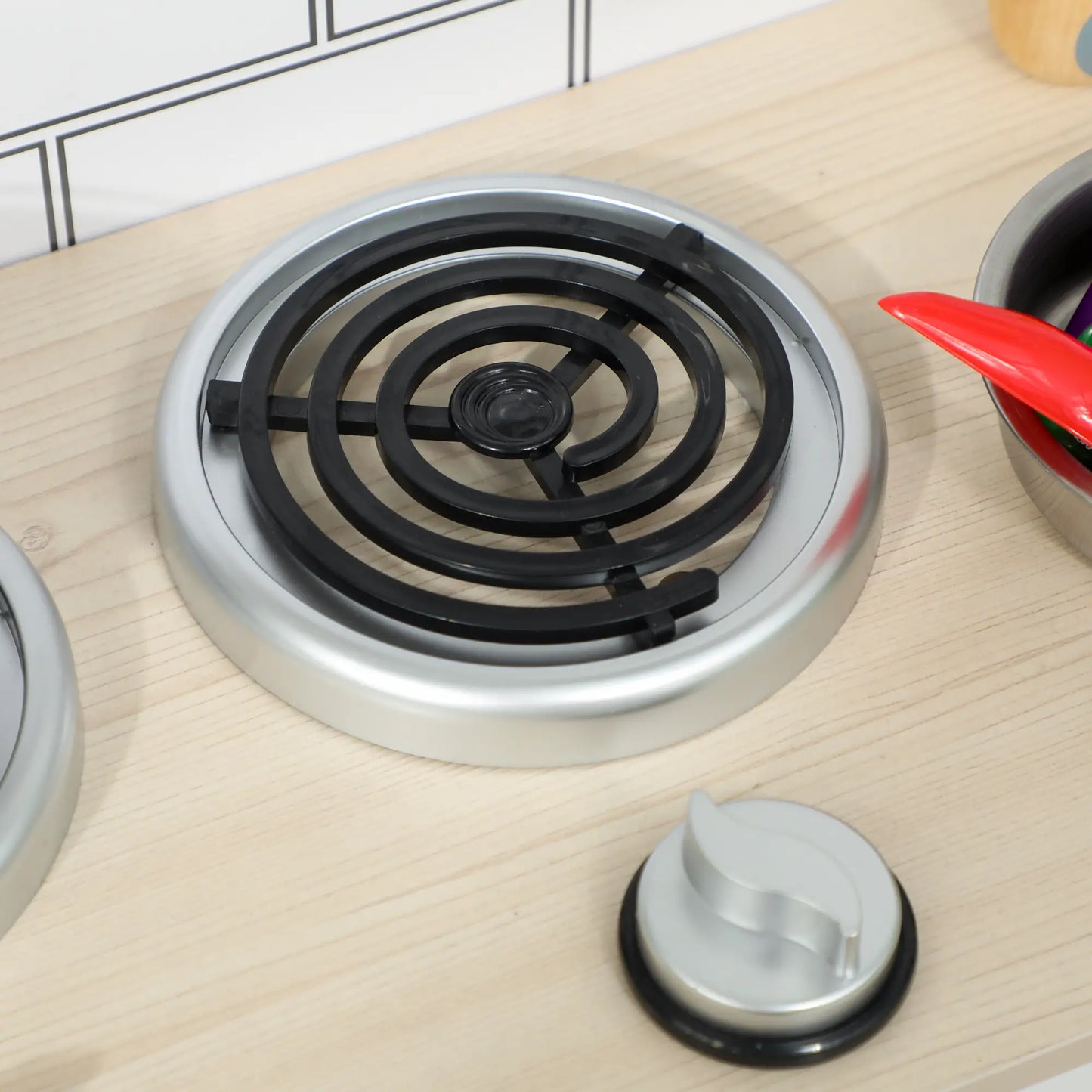 Pretend Play Kitchen for Kids, Ages 3-6 Years, White Play Kitchen at Gallery Canada