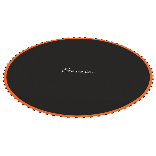 Trampoline Mat Replacement, 12ft, 5.5" Springs, 72 V-Hooks, Orange Trampolines Orange at Gallery Canada