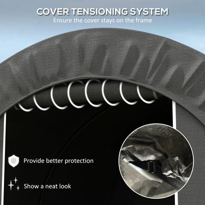 6' x 8' Outdoor Storage Shed, Heavy Duty Galvanized Steel, Dark Grey Sheds at Gallery Canada