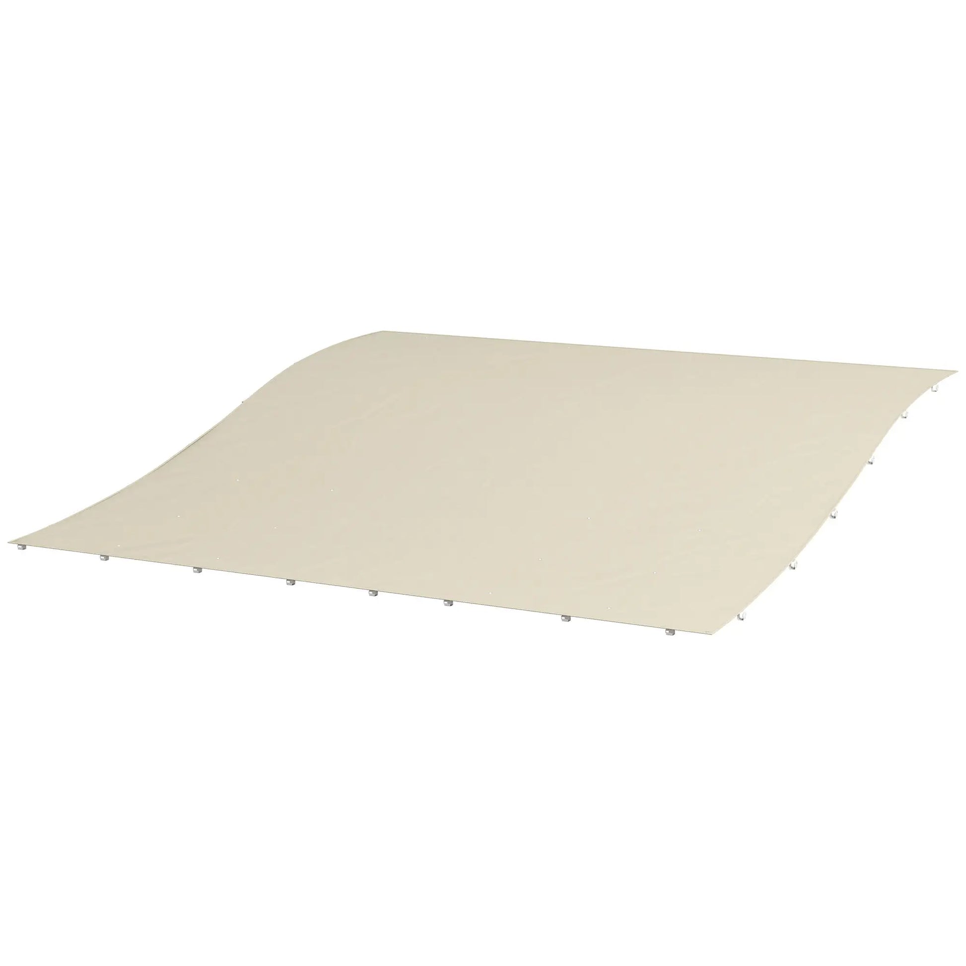 Canopy Replacement, Pergola Shade Cover, 10' x 10', Beige Gazebo Canopy Replacement Beige at Gallery Canada