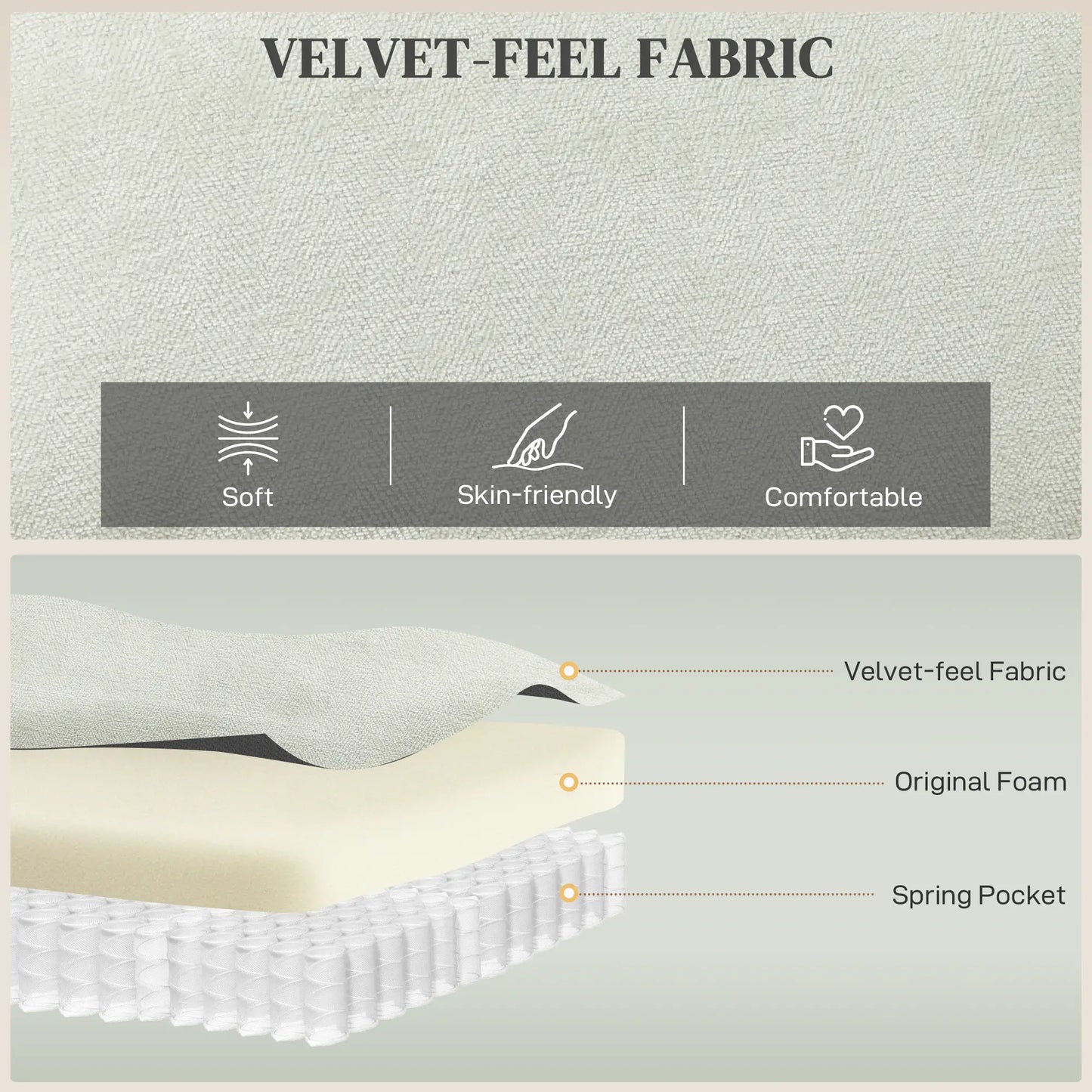 Massage Recliner Chair, Power Recliner, Remote, Pockets, 2 Memory Positions, Beige Single Sofas at Gallery Canada