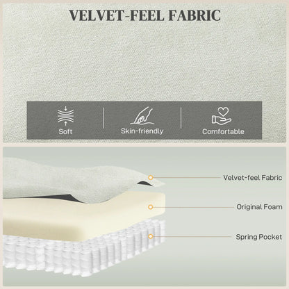 Massage Recliner Chair, Power Recliner, Remote, Pockets, 2 Memory Positions, Beige Single Sofas at Gallery Canada