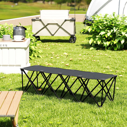 Portable 4-Seater Folding Camping Chair, Team Bench, Carry Bag Picnic Tables & Camping Chairs at Gallery Canada