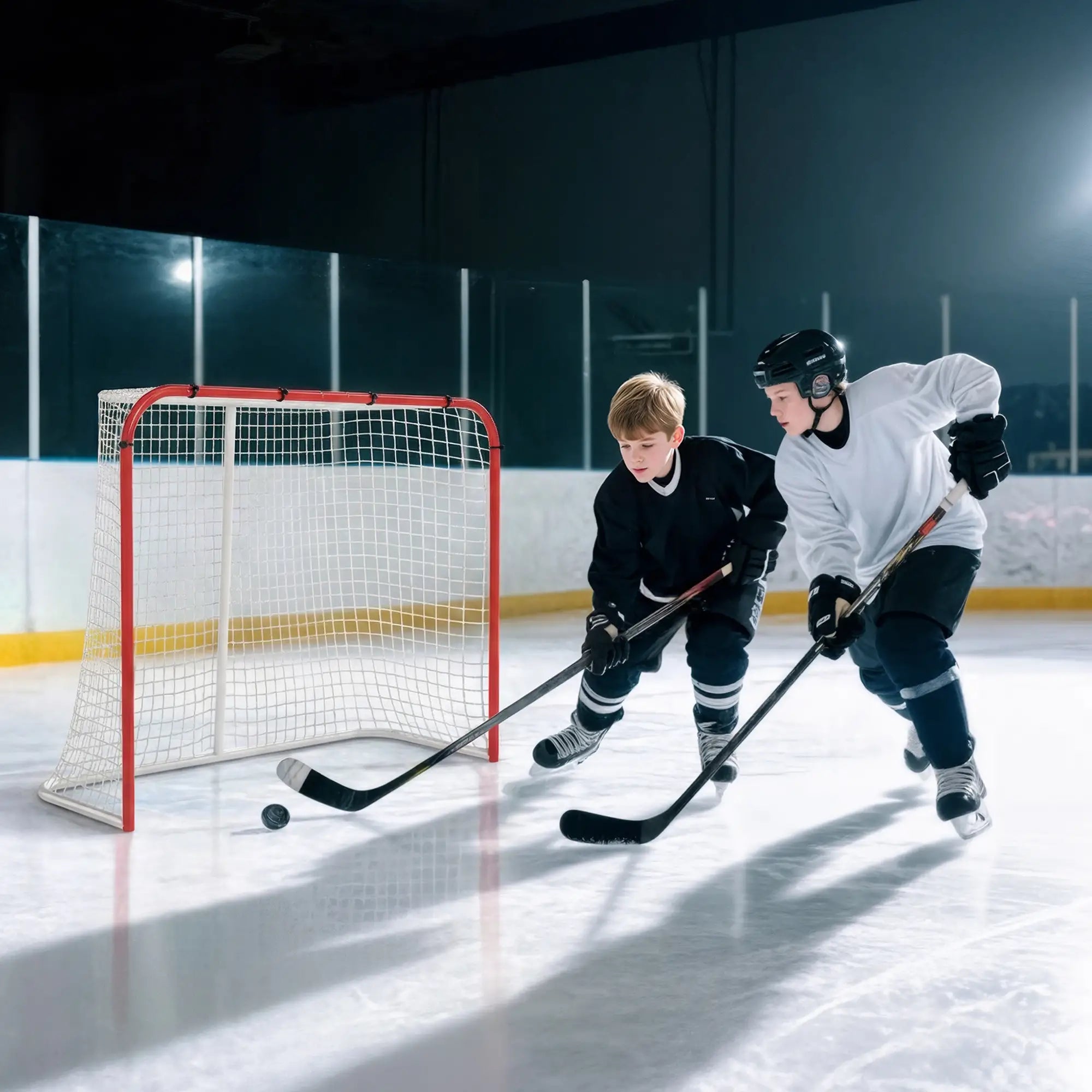 Hockey Net, Steel Frame, PE Mesh, Outdoor Training Equipment Football at Gallery Canada